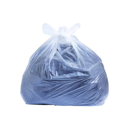 Recycled Compactor Sacks 15kg - Clear - 100pk (USTR006)